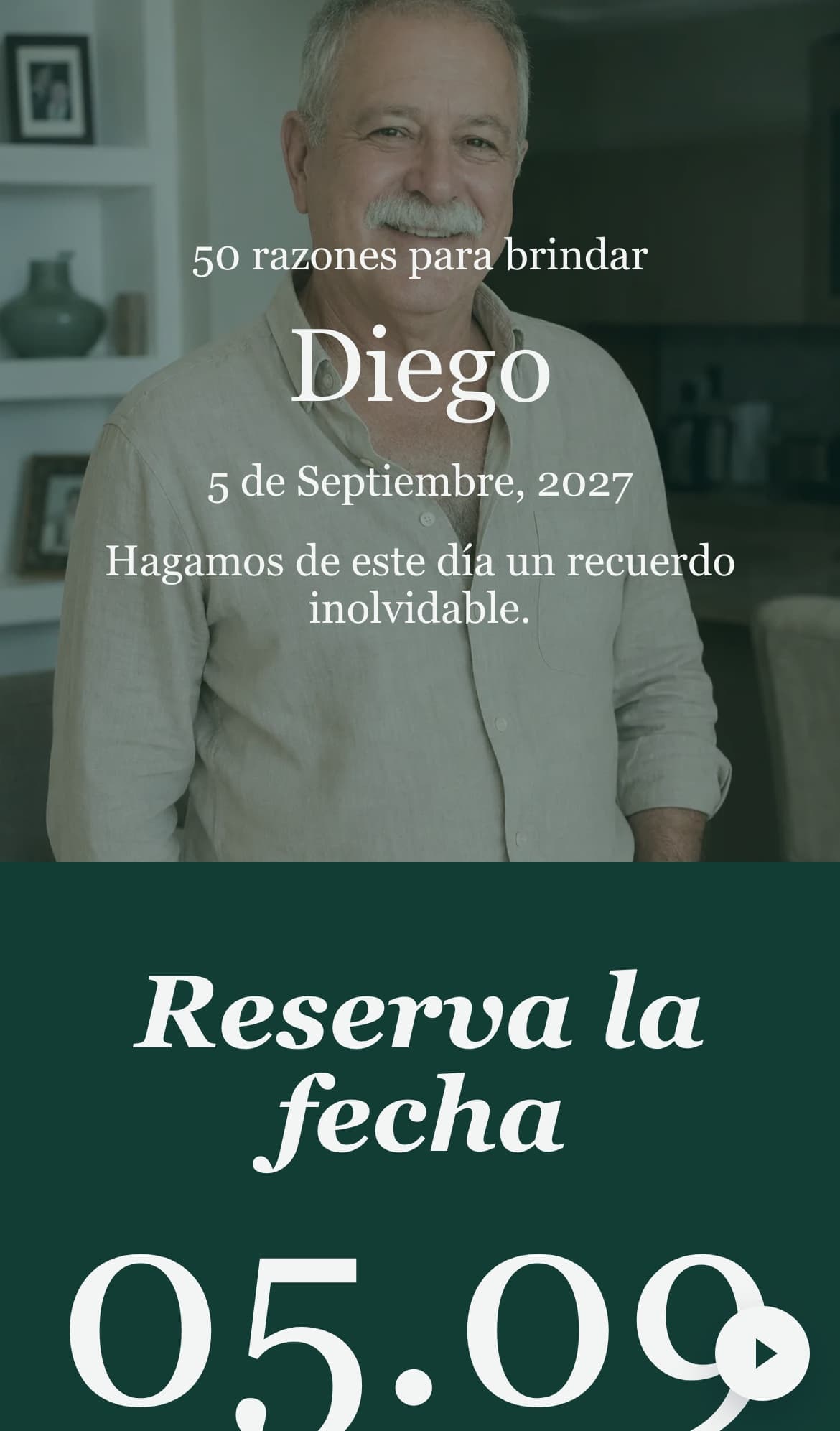 Vista previa de Cumpleaños Diego